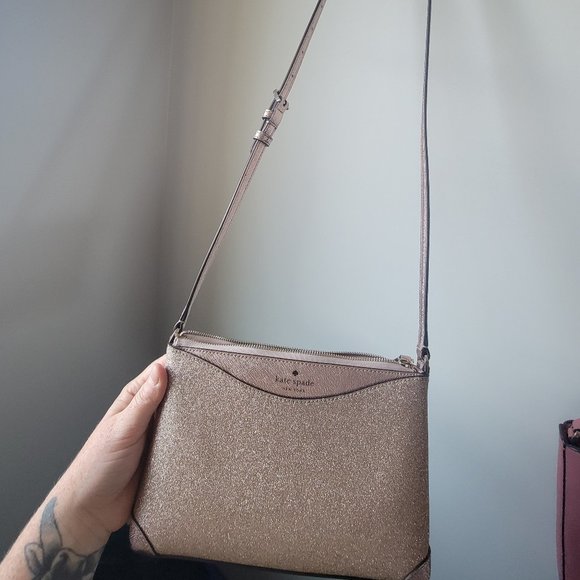 kate spade Handbags - Kate Spade Sparkle Cross Body and wallet